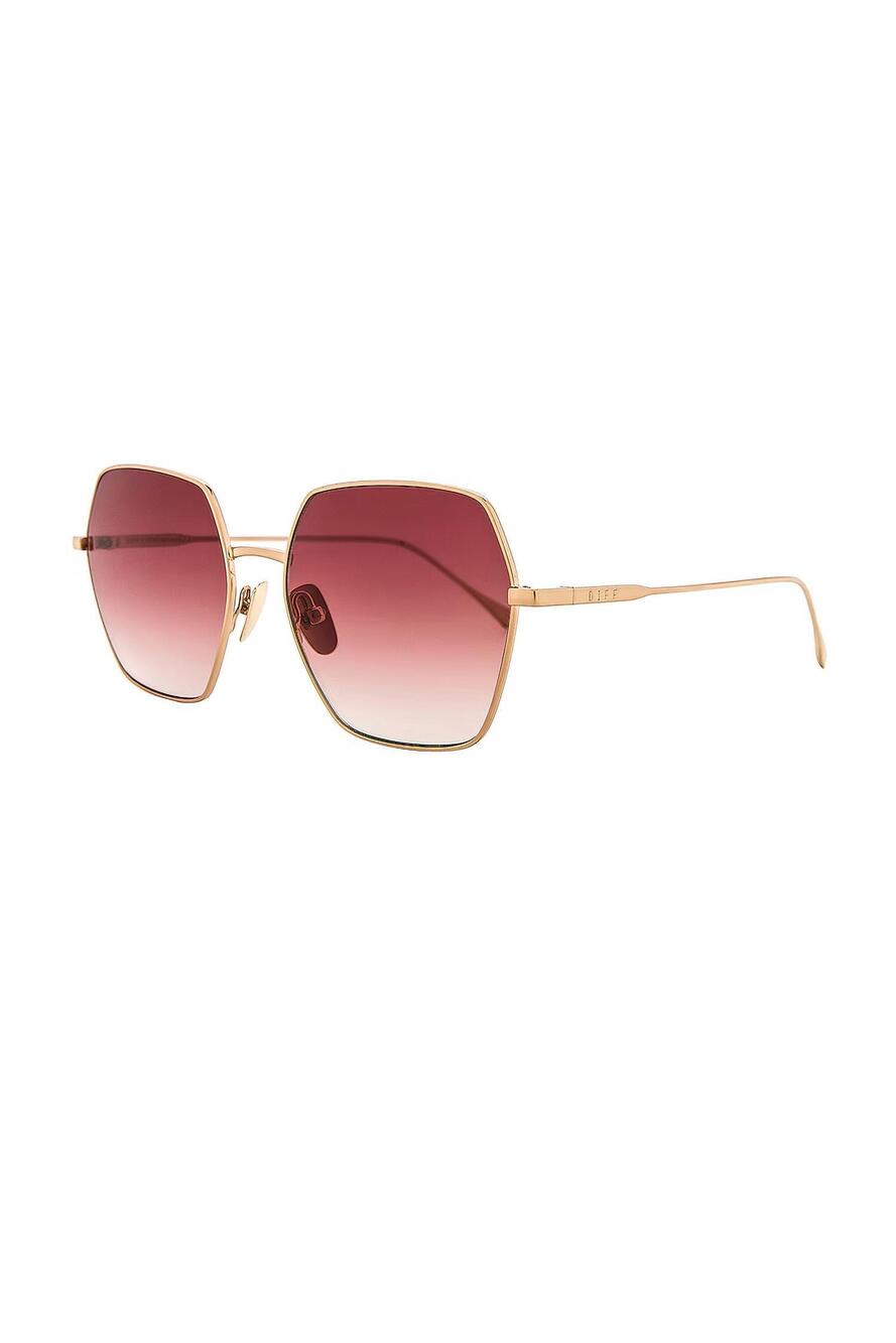 NEW FALCON PARK women's harlow sunglasses in gold